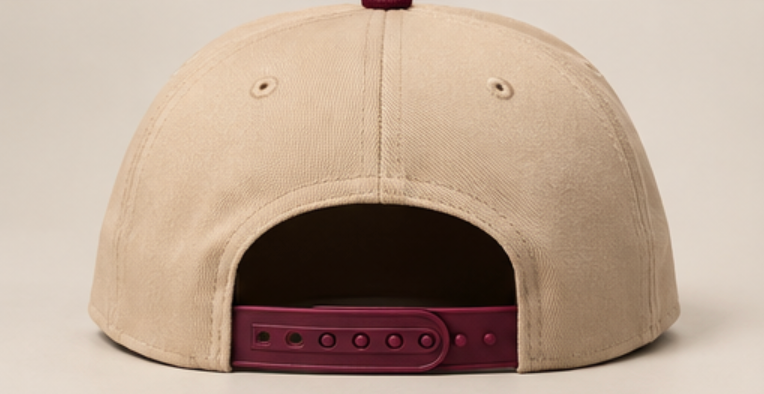 Anomalous Signature Snapback — Khaki / Burgundy
